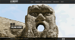 Desktop Screenshot of crestet.fr